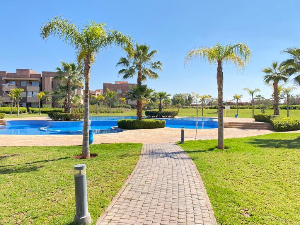 Appartement A Prestigia Marrakeche Avec Jardin มาร์ราเกช ภายนอก รูปภาพ